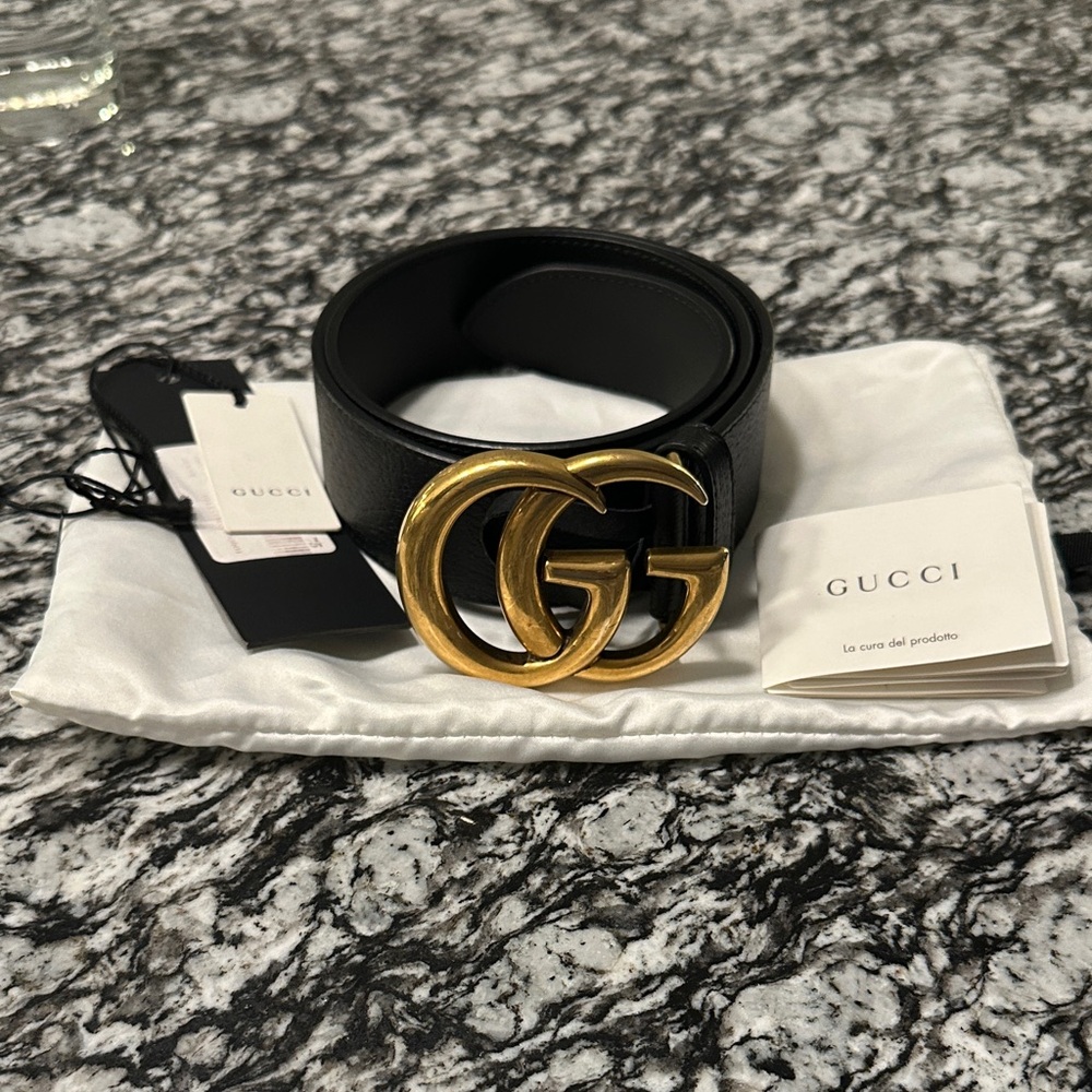 Gucci Marmont Wide Belt - Picture 3 of 6